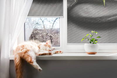Verduisterend binnengordijn met orchidee op stenen