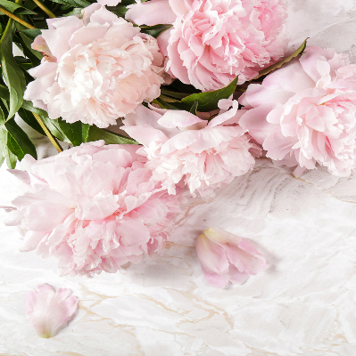 Verduisterend rolgordijn voor balkondeur bloemen