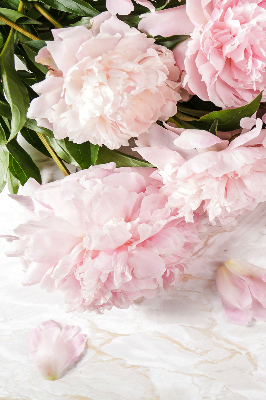 Verduisterend rolgordijn voor balkondeur bloemen