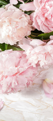 Verduisterend rolgordijn voor balkondeur bloemen