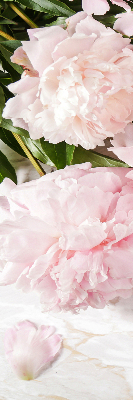 Verduisterend rolgordijn voor balkondeur bloemen