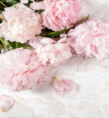 Verduisterend rolgordijn voor balkondeur bloemen