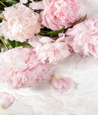 Verduisterend rolgordijn voor balkondeur bloemen