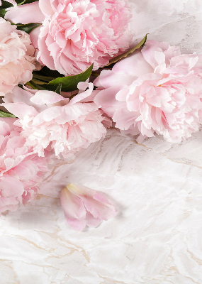Verduisterend rolgordijn voor balkondeur bloemen