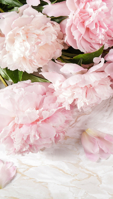 Verduisterend rolgordijn voor balkondeur bloemen