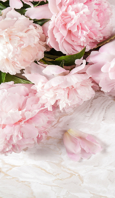 Verduisterend rolgordijn voor balkondeur bloemen