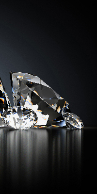 Verduisterend binnengordijn met diamantenmotief