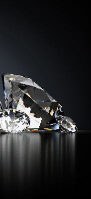 Verduisterend binnengordijn met diamantenmotief