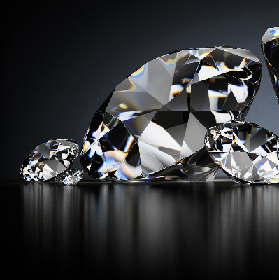 Verduisterend binnengordijn met diamantenmotief