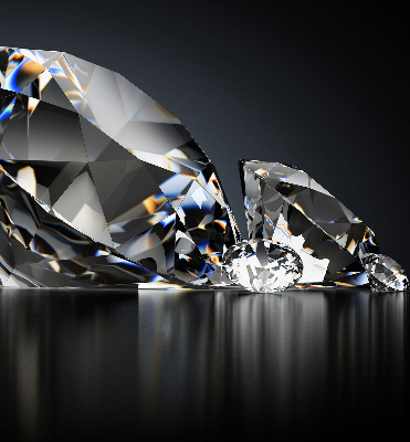 Verduisterend binnengordijn met diamantenmotief