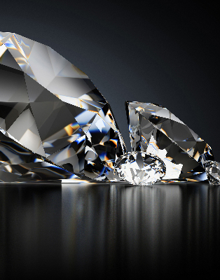 Verduisterend binnengordijn met diamantenmotief