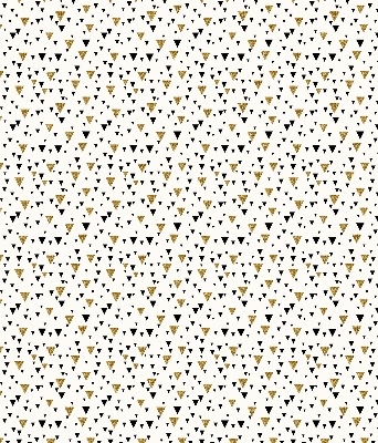 Verduisterend rolgordijn voor balkondeur in de kleur Driehoeken