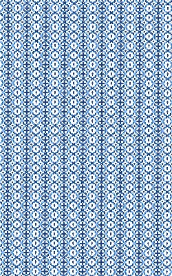 Binnenshuis verduisterend rolgordijn in blauwe vormen