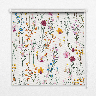Verduisterend binnengordijn met kleurrijke bloemen