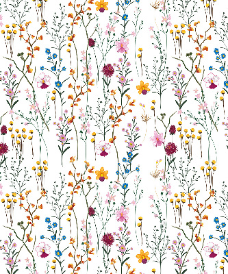 Verduisterend binnengordijn met kleurrijke bloemen