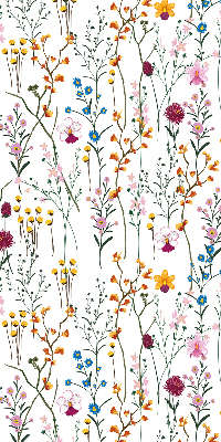 Verduisterend binnengordijn met kleurrijke bloemen
