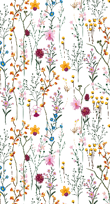 Verduisterend binnengordijn met kleurrijke bloemen