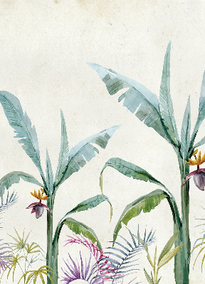 Verduisterend raamrolgordijn voor binnen in exotische natuurprint