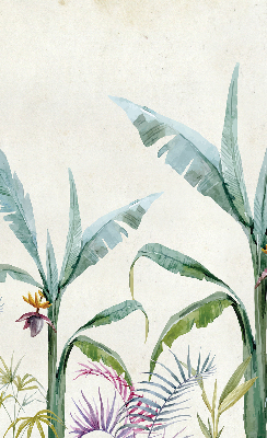 Verduisterend raamrolgordijn voor binnen in exotische natuurprint