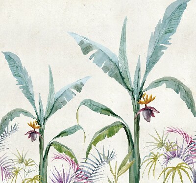 Verduisterend raamrolgordijn voor binnen in exotische natuurprint