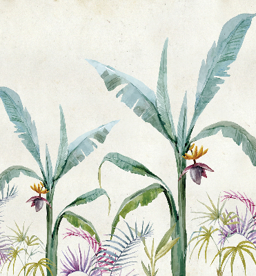 Verduisterend raamrolgordijn voor binnen in exotische natuurprint