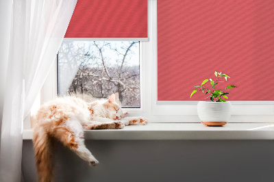 Verduisterend rolgordijn voor balkondeur in de kleur rood