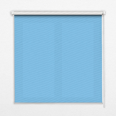 Verduisterend rolgordijn voor balkondeur blauw