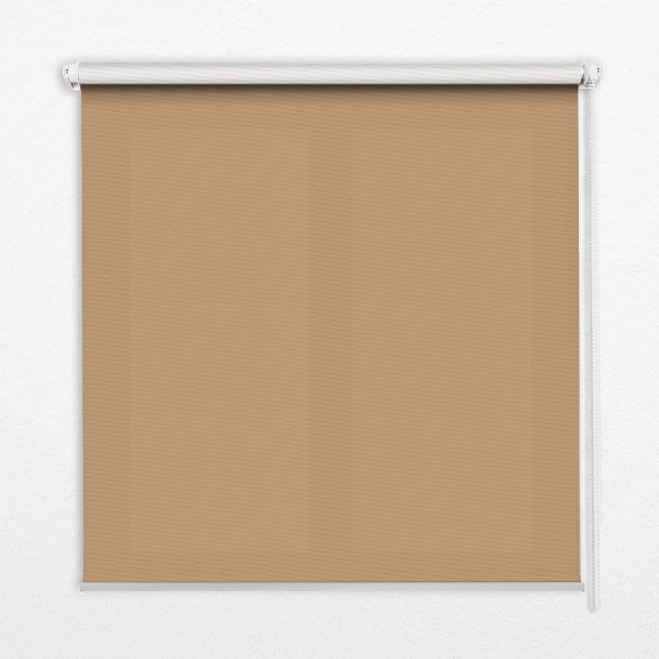 Verduisterend rolgordijn voor raam beige