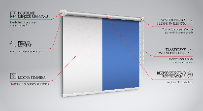 Verduisterend binnengordijn in blauw