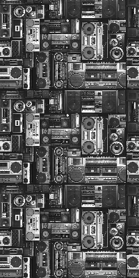Verduisterend binnengordijn voor radioluidsprekers