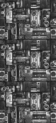 Verduisterend binnengordijn voor radioluidsprekers