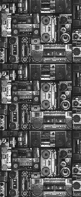 Verduisterend binnengordijn voor radioluidsprekers