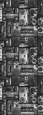 Verduisterend binnengordijn voor radioluidsprekers