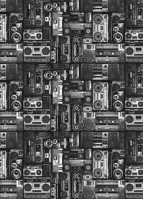 Verduisterend binnengordijn voor radioluidsprekers