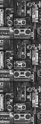 Verduisterend binnengordijn voor radioluidsprekers