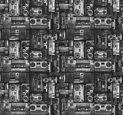 Verduisterend binnengordijn voor radioluidsprekers