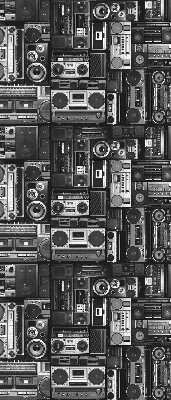 Verduisterend binnengordijn voor radioluidsprekers