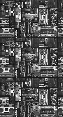 Verduisterend binnengordijn voor radioluidsprekers