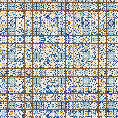 Verduisterend rolgordijn voor balkondeur mandala