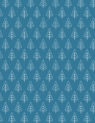 Verduisterend binnengordijn met bomen in de regen