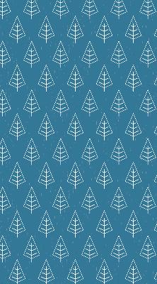 Verduisterend binnengordijn met bomen in de regen
