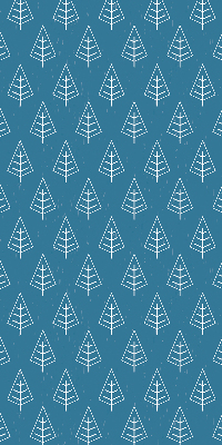 Verduisterend binnengordijn met bomen in de regen