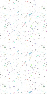 Verduisterend binnengordijn met verfvlekken