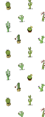 Verduisterend stoffen rolgordijn met cactussen