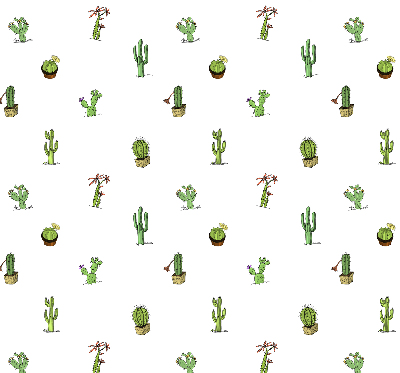 Verduisterend stoffen rolgordijn met cactussen