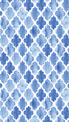 Verduisterend binnengordijn met geschilderd patroon