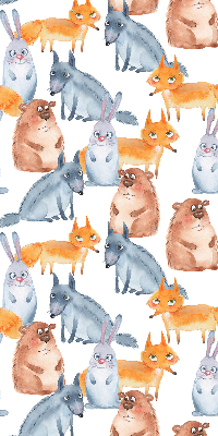 Binnenshuis verduisterend rolgordijn voor dieren