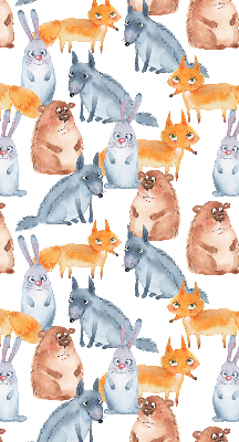 Binnenshuis verduisterend rolgordijn voor dieren