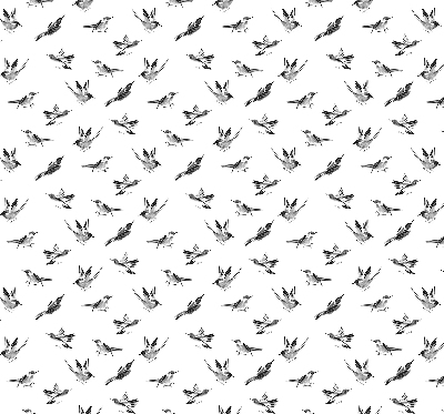 Verduisterend binnengordijn met vogels
