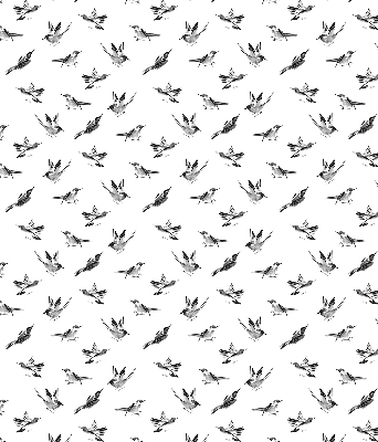 Verduisterend binnengordijn met vogels